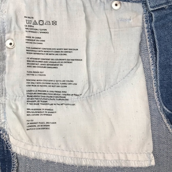 BDG High-Rise Crochet-Lace Women’s Jean Shorts 25 - Picture 13 of 15